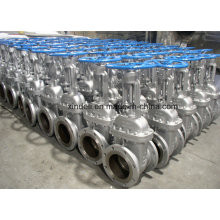 Ss304 CF8 Gate Valve Flange RF 300lb Connection, OS&Y, Bb